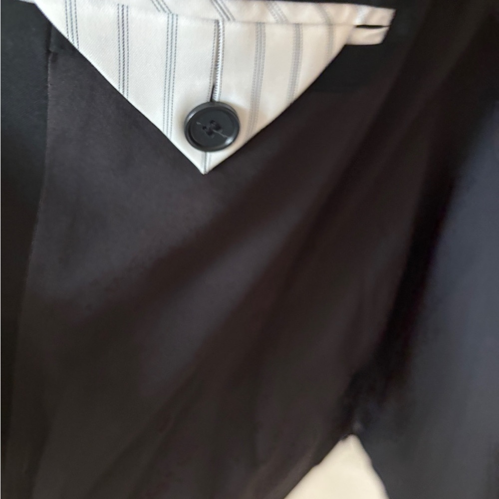 Ann Taylor 16T NWT Classic Black Lined Suit Blazer or Coat Work Basic Neutral - Picture 5 of 7